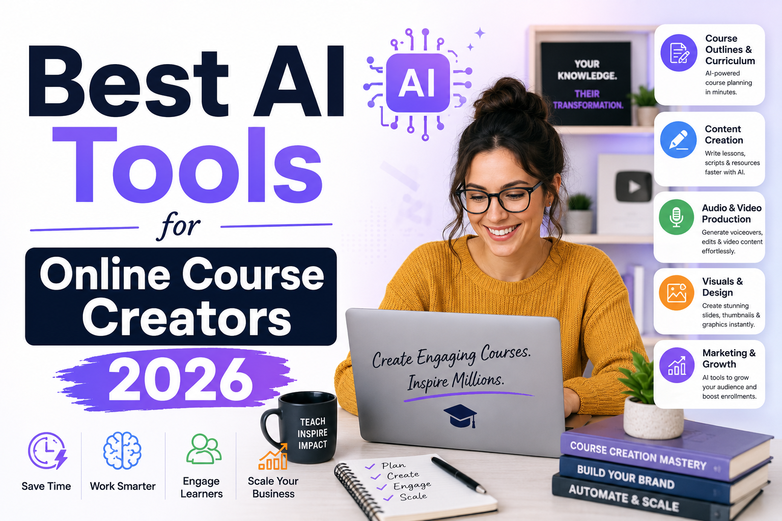 Best AI Tools for Online Course Creators 2026