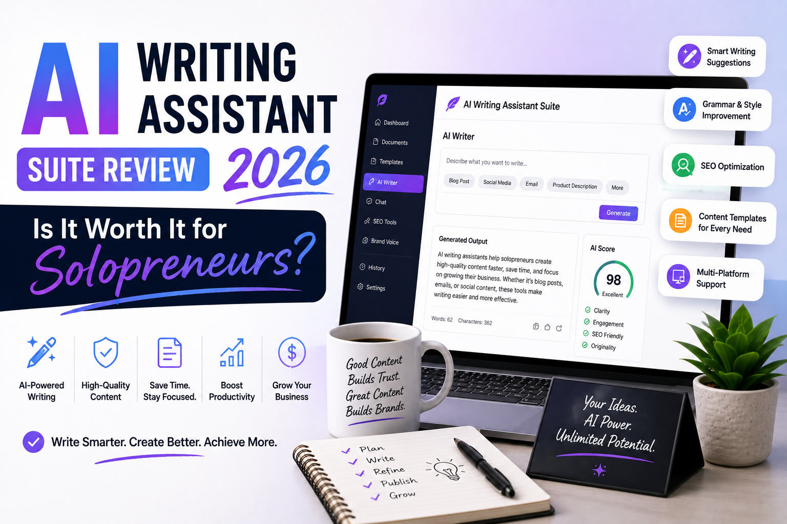 AI Writing Assistant Suite Review