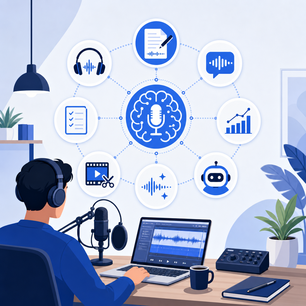 Best AI tools for podcast creators guide for solopreneurs